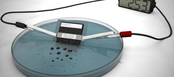 ‘Transient electronics’ research develops dissolving battery