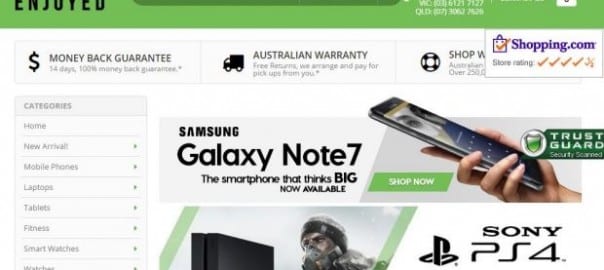 NSW Fair Trading warned consumers of dealing with online electronics stores
