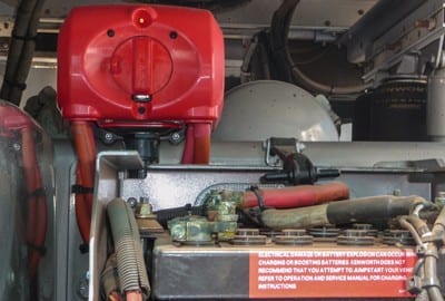 New isolation switch for commercial vehicles
