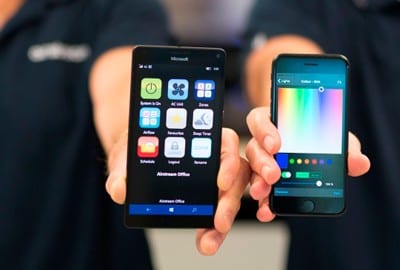 Home automation lighting via smartphone app