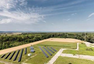 Former nuclear power plant converted to solar producer