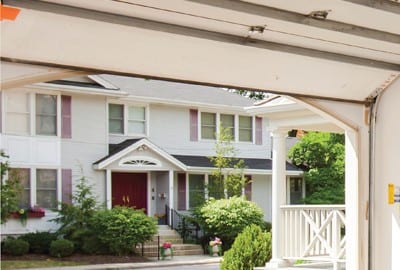 Garage opener controlled by smart device