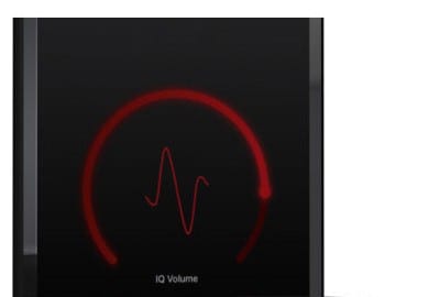 Wireless earbud drowns out ambient noise