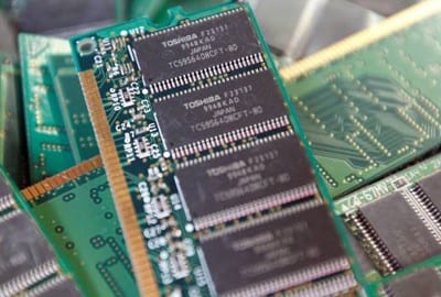 Suitors scramble for piece of Toshiba memory chip pie